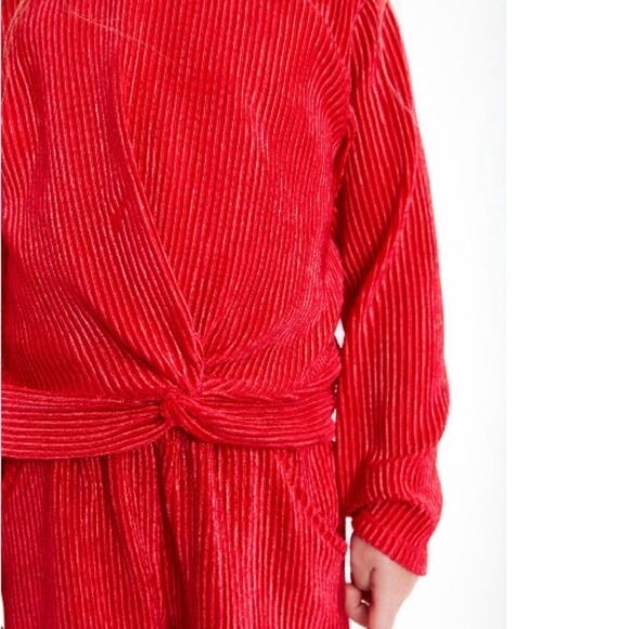 Toddler Girls Plush Ribbed Velour Top & Bottom 2-Piece Set Size 3T - Picture 8 of 8